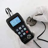 JIMTEC Through Coating Ultrasonic Thickness Gauge 3-40mm Plastic Ceramics Composites Glass Paint Digital Metal Thickness Meter