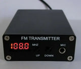 5W  87-109MHZ Stereo PLL FM MP3 transmitter Mini Radio Station+ power supply + Antenna