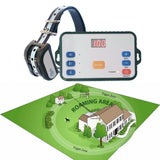 Dog Fence Wireless & Training Collar 2 in 1 System,Electric Wireless Fence w/Remote, Reflective Stripe,Adjustable Range