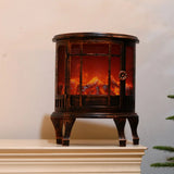 Simulated Fire Lantern Outdoor Decoration LED Flame Lamp New Fireplace Fireplace  Lantern  Ornaments Christmas Scene