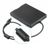 Hannord Portable 3.5inch Mobile USB Floppy Disk Drive 1.44M External Diskette FDD for Laptop Computer PC USB Drive Plug and Play