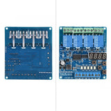 36V Relay Module 4-channel Multifunction Time Delay Relay Interface Board Module Optocoupler LED Delay Relay