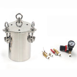 3L Dispenser Pressure Tank 304 Stainless Steel Pressure Barrel Dispensing Valve Fluid Dispensing Storage Bucket