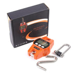 Stainless Steel  300kg Crane Scale Weight Heavy Duty Hanging Hook Scales Portable Digital Hook Mini LCD Digital Hanging Scale