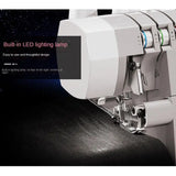 14HD854 Household Overlock Sewing Machine 2/3/4 Thread Overlock Sewing Machine 220V with Secret Overlock Sewing Seaming machine