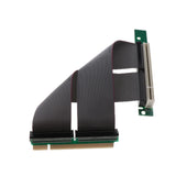 32-bit Riser Card PCI Extender Adapter Card Flexible Cables Cord Adapter Extension 66MB/Sec for 1U/2U Chassis