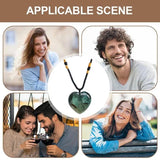 Heart-shaped Pendant With Chain Heart-Shaped Pendant Necklace For Mental Health Stylish Jewelry Birthday Gifts For Shopping Home