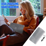 Heated Muff Hand Warmer USB Charging Muff Skin-Friendly Hands Warmer Sport Specific Clothing For Walking Writing Sleeping