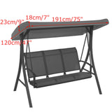Waterproof Canopi UV Resist Wind Proof Swing Canopy Garden Chair Tent Porch Top Cover Swing Roof Outdoor Garden Swing Roof