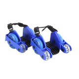 Heel Roller Skate Shoes 4 Wheels Sliding Sport Children Kids Boys Girls Led Pu Rubber Adjustable Flashing Mobility Tools Pulley