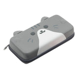 Cute Carry Case Compatible with Nintendo Switch Hard Storage Shell Pouch Hard Shell Travel Pouch Fit for Switch Charger Adapter