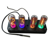 4-bit Inductive Switch IN-18 Glow Tube Electronic Clock