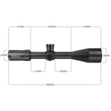 HD GEN2 6-24X50 SFIR FFP ZS Zero Stop Scope First Focal Plane