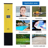High Precision Metal Probe Ph Meter Digital Aquarium Water Quality Tester 0-14 Ph Test Pen Acidity and Alkalinity Analyzer