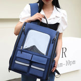 High Quality Carrying Travel Portable Transport Trolley Bag Breathable Space Capsule Pet Carrier Backpack For Cat Dog