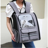 High Quality Carrying Travel Portable Transport Trolley Bag Breathable Space Capsule Pet Carrier Backpack For Cat Dog