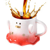 Holiday Decor Coffee Mug Tea Cups Christmas Decor And Halloween Ghost Cups Tea Cups For Hot Cocoa Coffee And Espresso