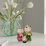 Holy Family Figurine Statue Family Jesus Christ Figurine Nativity Resin Figurine Christmas Table Decoration Indoor Sculpture