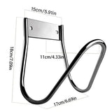 Hose Holder Wall Mount Metal Wall Mounted Garden Hose Holder Heavy Duty Hose Hook For Garden Hose Expandable Hose Hose Reel