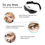 Hot Electric Eye Care Massager Magnet Therapy Relax Vibration Alleviate Acupressure 1 Set Drop Shipping