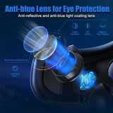 NEW ARRIVAL  Full-Screen Virtual Reality 3D Glasses VR Set 3D Virtual Reality Goggles, Adjustable with Gamepad