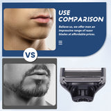 For Men'S Shaver Heads Shaver Replacement Heads Manual Blades