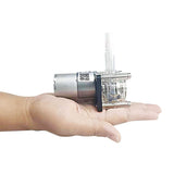 ! 500Ml/Min Lift=5M G928 Flow Peristaltic Pump Easy to Install Peristaltic Pump Metering Pump Vacuum Pump Flat Type 12V