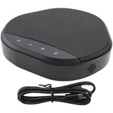 ! USB Conference Microphone Speaker 360° Omnidirectional Voice Pickup PC Computer Microphone,Noise Reduction Home Office