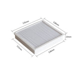 6Pcs H11 Dust HEPA Filter for DJ63-00672D SC4300 SC4470 SC4550 SC4750 -B610W Robot Vacuum Cleaner Parts