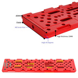 A43I! Angeleyes 32080 Telescope Dovetail Mounting Plate Standard Dovetail Plate Dovetail Mounting Fixing Plat