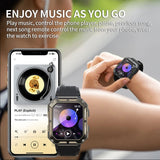 C20 Pro Smart Watch Voice Assistant BT Wireless Call Business Outdoor Sports IP68 Waterproof Watch for Android/IOS