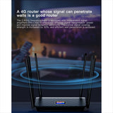 NEW ARRIVAL 4G Wireless Router 300Mbps CAT4 32 Users RJ45 WAN LAN Wireless Modem LTE Network Hotspot SIM Card Slot Black EU Plug