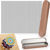 NEW ARRIVAL Stainless Steel Rods for Crochet Block Boards, 50Pc Steel Pins of 3mm in Diameter with Storage Case,Knitting Block R