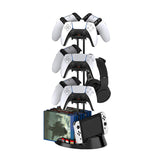 Controller Stand, Headphone Holder, Game Controller Headset Hanger for All Universal Gaming PC Accessories, 3 Tier