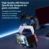 Controller Stand, Headphone Holder, Game Controller Headset Hanger for All Universal Gaming PC Accessories, 3 Tier