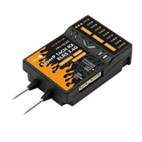 For SuperP Diversity Receiver ELRS 2.4Ghz RX 14CH with 2 Antenna Dual Reception for RC FPV Airplane Boats Drones