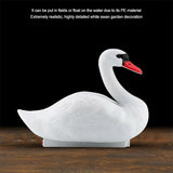NEW ARRIVAL Swan Decoys, Floating Plastic Swan, White Swan Statue Decoration Pet Decoys, Simulation Swan Decoys, White Swan Stat