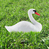 NEW ARRIVAL Swan Decoys, Floating Plastic Swan, White Swan Statue Decoration Pet Decoys, Simulation Swan Decoys, White Swan Stat