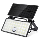 Solar Light Outdoor Portable Solar Camping Light Work Light Solar Wall Light IP65 Waterproof 1000 Lumen for Porch Garden
