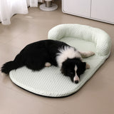 NEW ARRIVAL Removeable Dog Cat Ice Cooling Mat Self Cooling Fabric Pet Summer Sleeping Bed Washable Cooling Sofa for Dogs Cats F