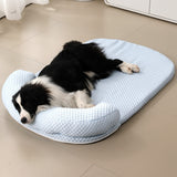 NEW ARRIVAL Removeable Dog Cat Ice Cooling Mat Self Cooling Fabric Pet Summer Sleeping Bed Washable Cooling Sofa for Dogs Cats F