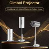 ! Mini Projector X5 Portable 4K Video Supported Home Theater Video Beamer US Plug