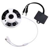 5MP Wifi Camera Fisheye Lens Panoramic Camera Audio Record Motion Detection EU Plug