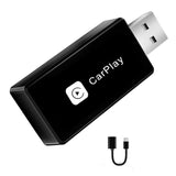Wireless CarPlay Adapter, Easy Plug & Play Converts Wired CarPlay to Wireless,Convert Wired to Wireless CarPlay Dongl