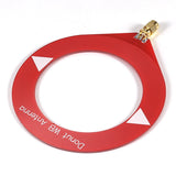 NEW ARRIVAL Donut Broadband Antenna 10kHz-180MHz with Low Impedance Converter for Radio Walkie Talkie SDR Blue