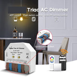 NEW ARRIVAL ZigBee3.0 Wireless on OFF Relay Switch AC DC Power APP Voice Control Push Switch Tuya Hub Required