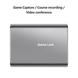 -Compatible Video Capture Grabber Card 4K 60Hz Plate USB3.0 UVC YUY2 Recorder Game Video Capture Box for Live Stream