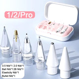 ! Replacement Pencil Tips for 1 2 Pro Gen Soft Nibs Tablet Pen Tip for IPencil Pro Stylus Pen Nib