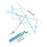 NEW ARRIVAL Yarn Thread Fiber String Wool Winder Holder Umbrella Knitting Operated Swift Craft for Patchwork Sewing DIYAccessori