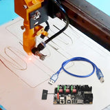 NEW ARRIVAL DLC32 V1 Offline Control 32Bits ESP32 WIFI GRBL TFT Desktop Lasering Engraving Machine DIY Universal Motherboard